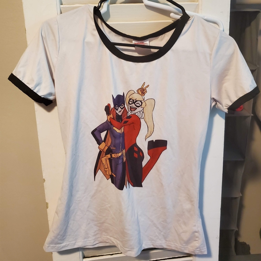 Harley Quinn and Batgirl shirt